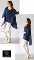 Simple and different! A stylish modified shirt that looks great just by wearing it