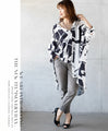 All-over print shirt tops