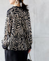 Cool and cute sheer zebra tops and blouses