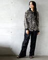 Cool and cute sheer zebra tops and blouses