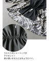 Tops made of different materials that stand out with their patterns and materials
