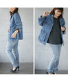 A jacket-style denim jacket that's not too hard