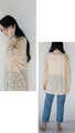 Flower lace top