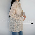 Flower lace top