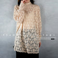 Flower lace top
