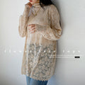 Flower lace top
