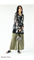 Marble sheer top