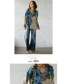 Knitted tops with knit prints that flatter your face