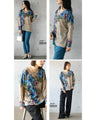 Knitted tops with knit prints that flatter your face