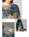 Knitted tops with knit prints that flatter your face
