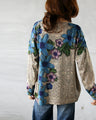 Knitted tops with knit prints that flatter your face