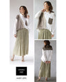 Mixed material docking shirt top