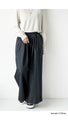 Pants with wide stitch design