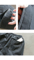 Pants with wide stitch design