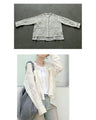 Adult loose and casual openwork lace top