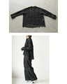 Adult loose and casual openwork lace top