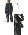 Adult loose and casual openwork lace top