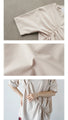 A crinkled shirred T-shirt that perfectly matches your personality