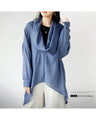 Airy neck drape High quality luxury wear