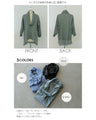 Airy neck drape High quality luxury wear