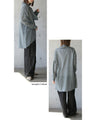 Airy neck drape High quality luxury wear