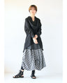 Airy neck drape high quality luxury top