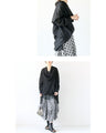Airy neck drape high quality luxury top