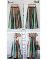 ひと味違う大人のスモーキーSTRIPEスカート