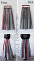 ひと味違う大人のスモーキーSTRIPEスカート