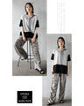 A top made of different materials that goes with any style