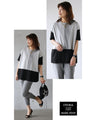 A top made of different materials that goes with any style