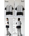 A top made of different materials that goes with any style