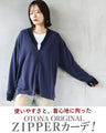 OTONA's zipper cardigan is so comfortable to wear.