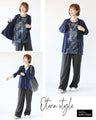 OTONA's zipper cardigan is so comfortable to wear.
