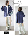 OTONA's zipper cardigan is so comfortable to wear.