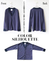 OTONA's zipper cardigan is so comfortable to wear.