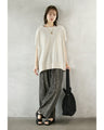 A cute and easy-to-wear T-shirt made with USA cotton