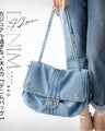 Not too casual, but perfect for adults [Denim bag]