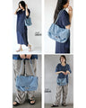 Not too casual, but perfect for adults [Denim bag]