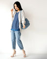 Not too casual, but perfect for adults [Denim bag]