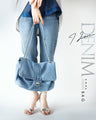 Not too casual, but perfect for adults [Denim bag]