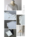 シンプルに差がつく裾変形Tシャツ トップス