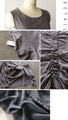 A versatile dress with a slightly crumpled edge that gives it a stylish look.