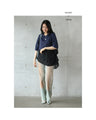 A top with different materials to enhance your style
