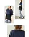 A top with different materials to enhance your style
