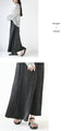 A glitter long skirt with a chic sparkle that will make you look more mature