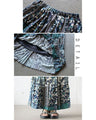 otona original spicy floral print skirt