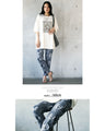 Denim print, highly stretchable leggings