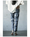 Denim print, highly stretchable leggings