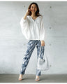 Denim print, highly stretchable leggings